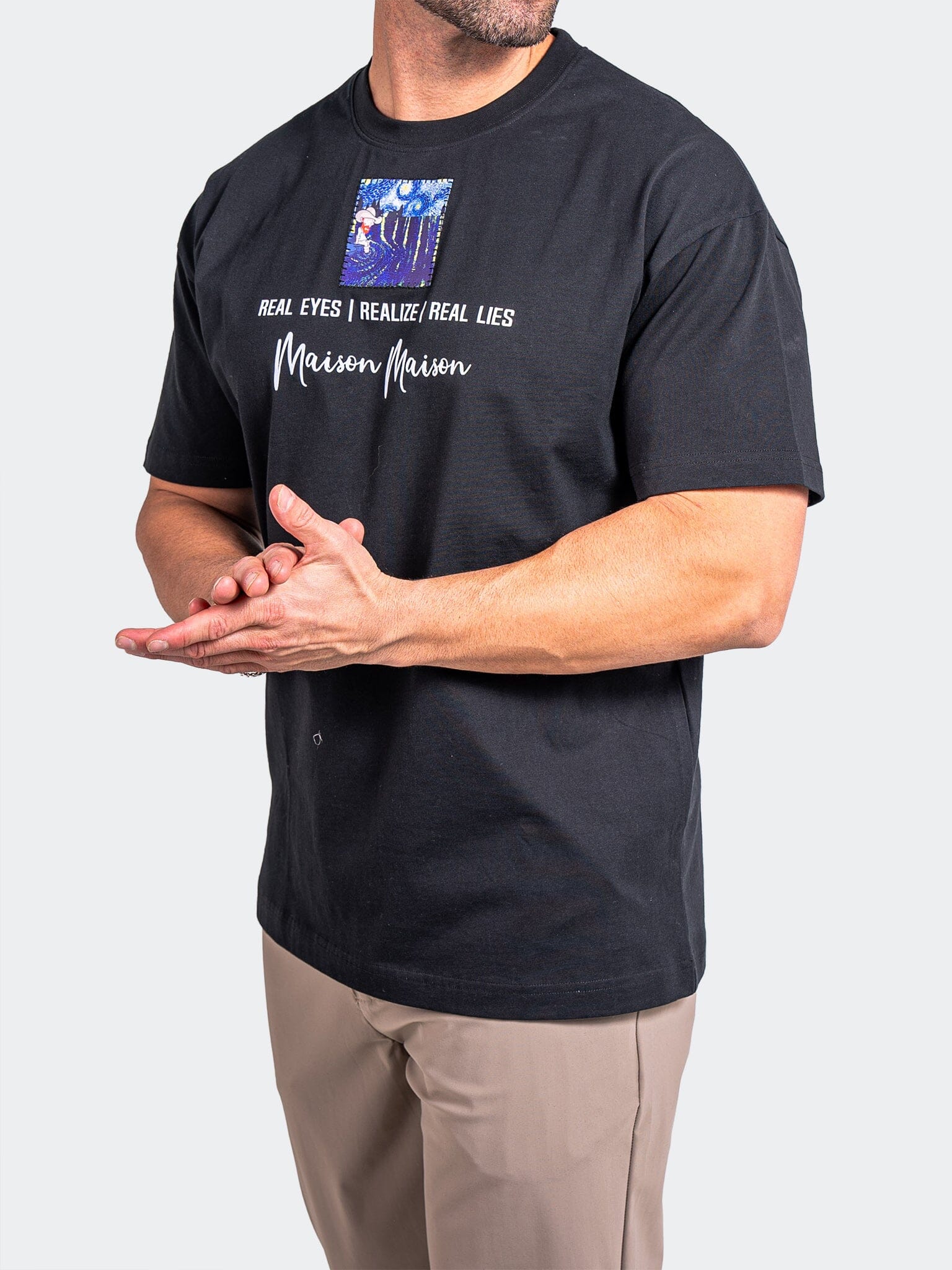 Tee AscensionEyes0096 Black