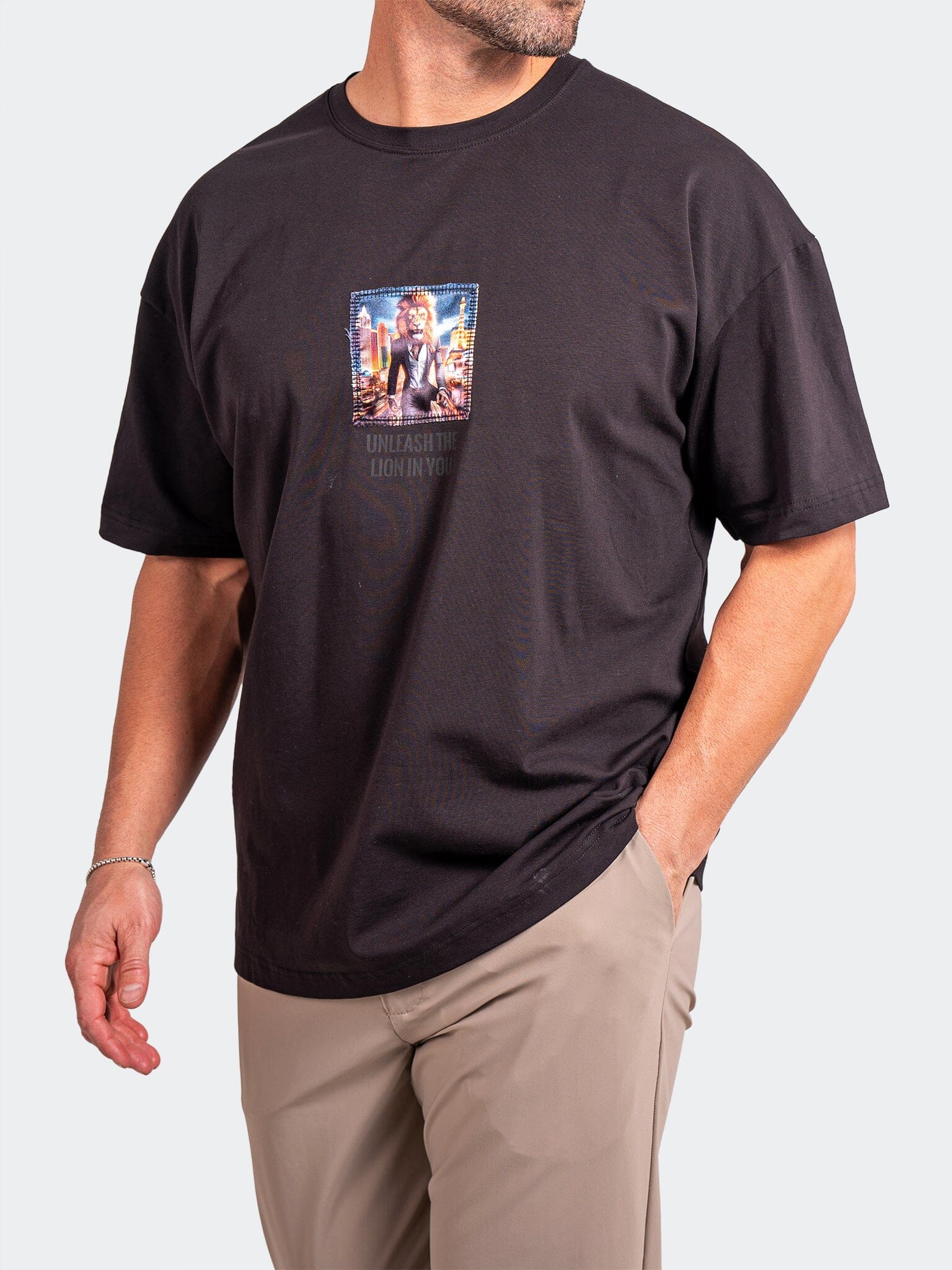 Tee AscensionLion0091 Brown