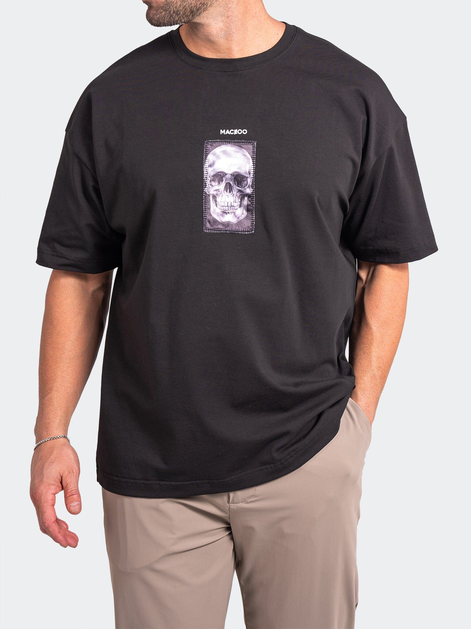 トップス maison de Dolce. forme tee/black Ascension Maison Black Tee – Maceoo