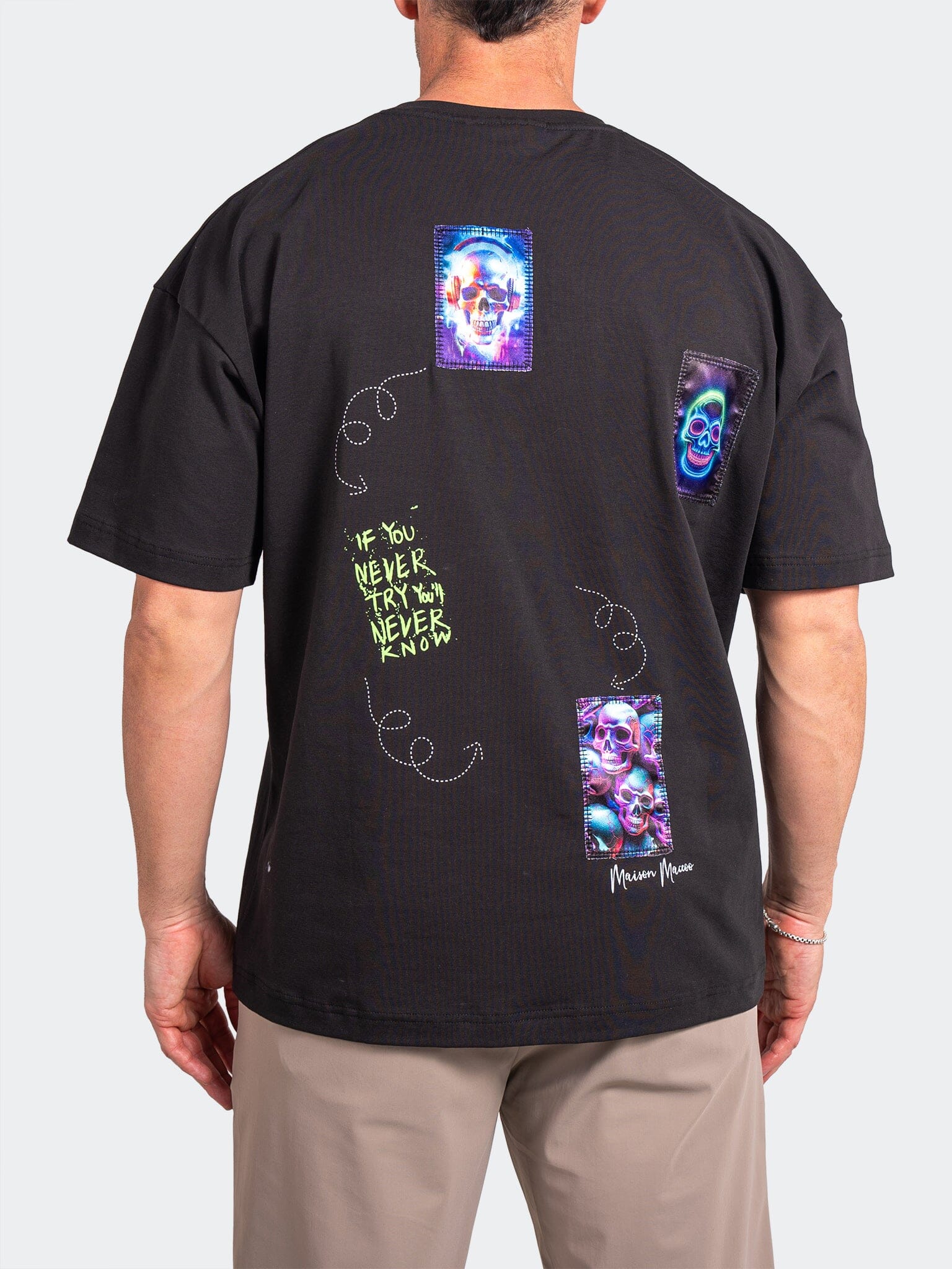 Ascension Maison Black Tee – Maceoo
