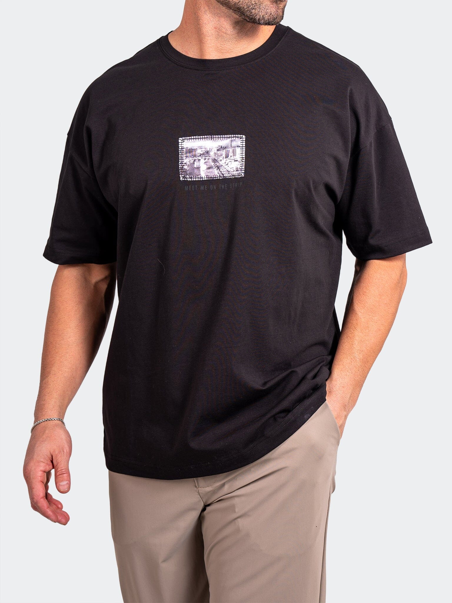 Tee AscensionStrip0090 Black