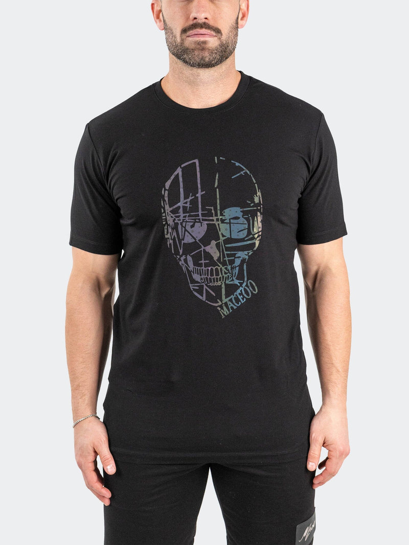 Tee BluePrint Skull Black