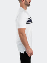 Tee BorderLogo White View-3