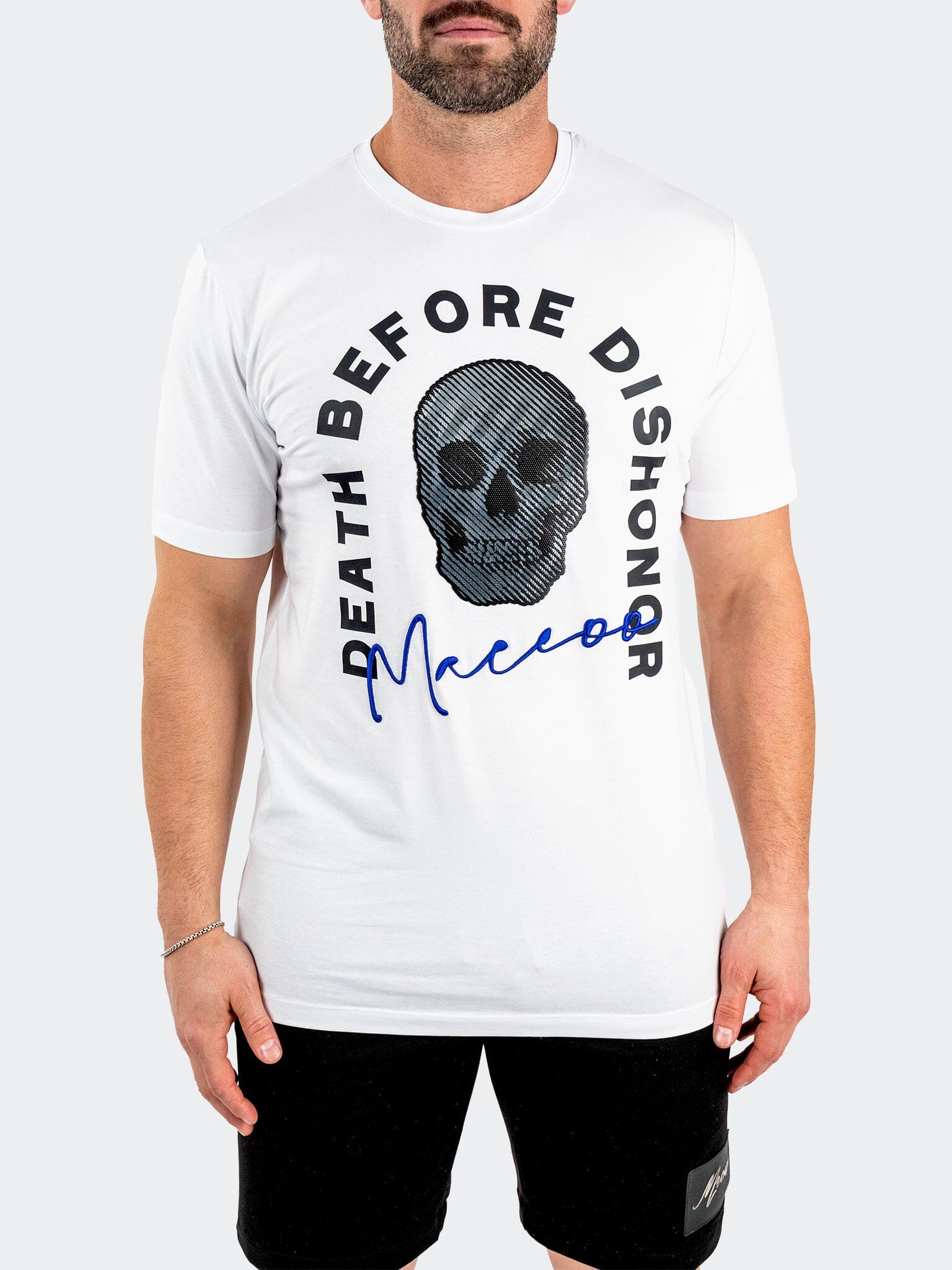 Code of Honor White Tee