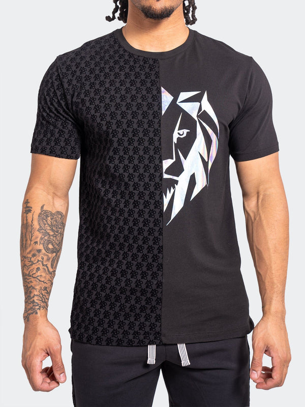 Tee HalfLion73 Black