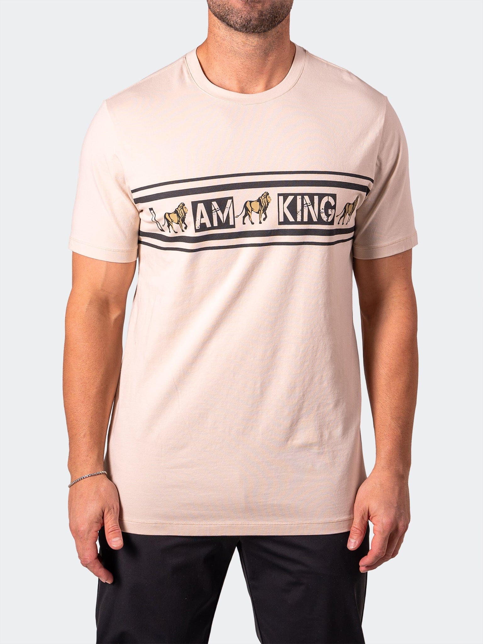 I Am King Brown Tee