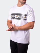 Tee IamKing White View-2