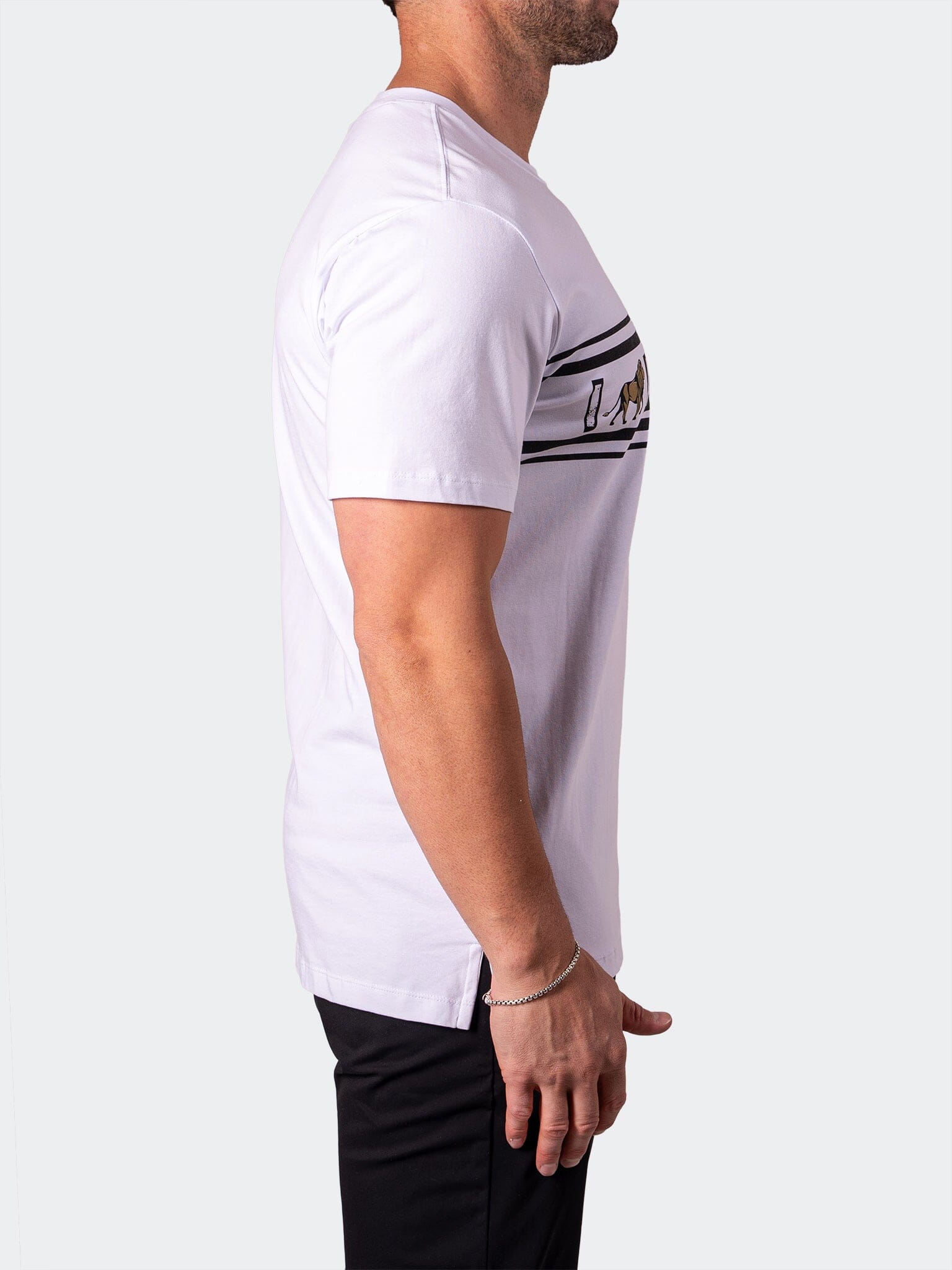 I Am King White Tee