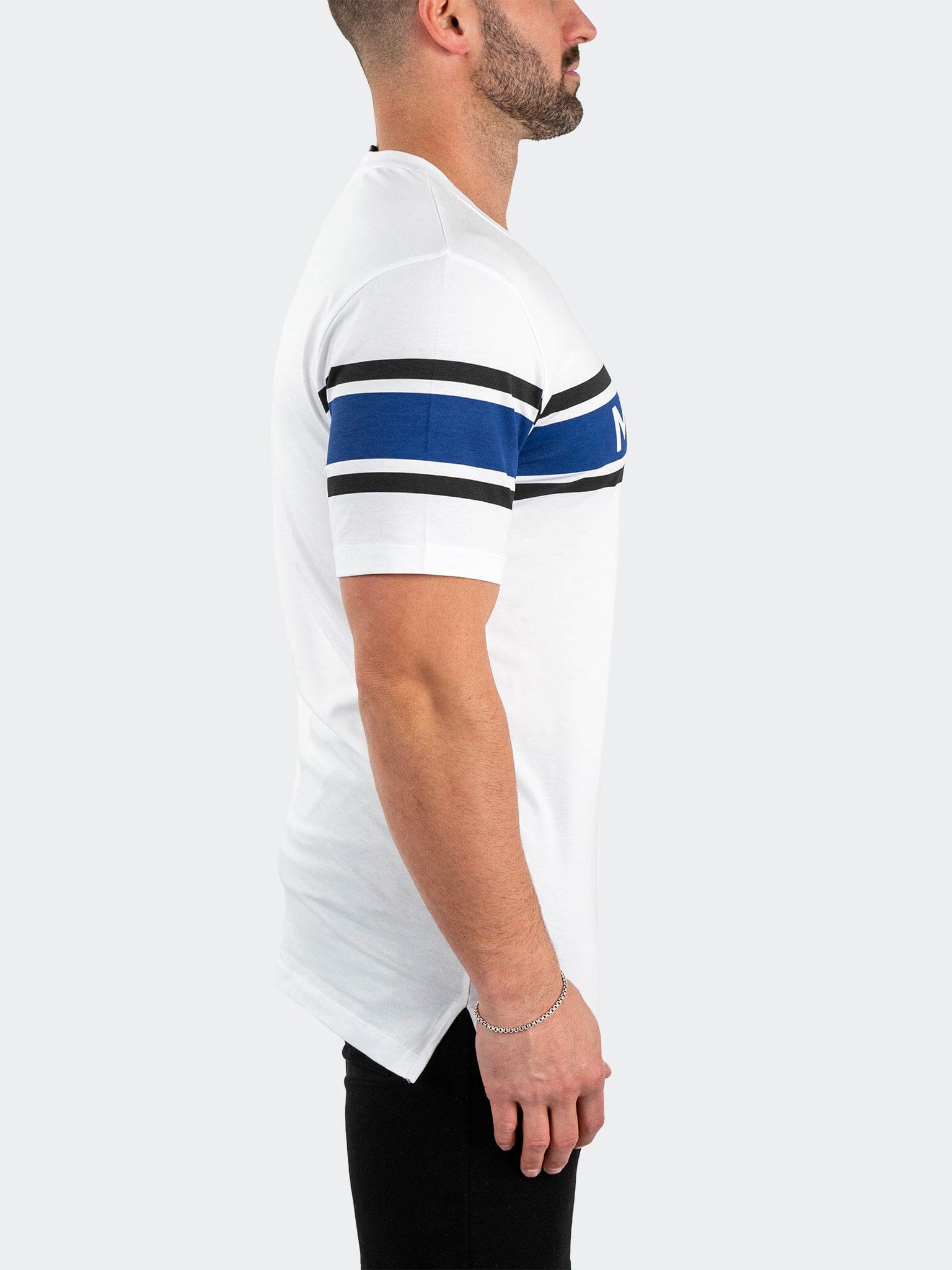 IconBorder White Tee
