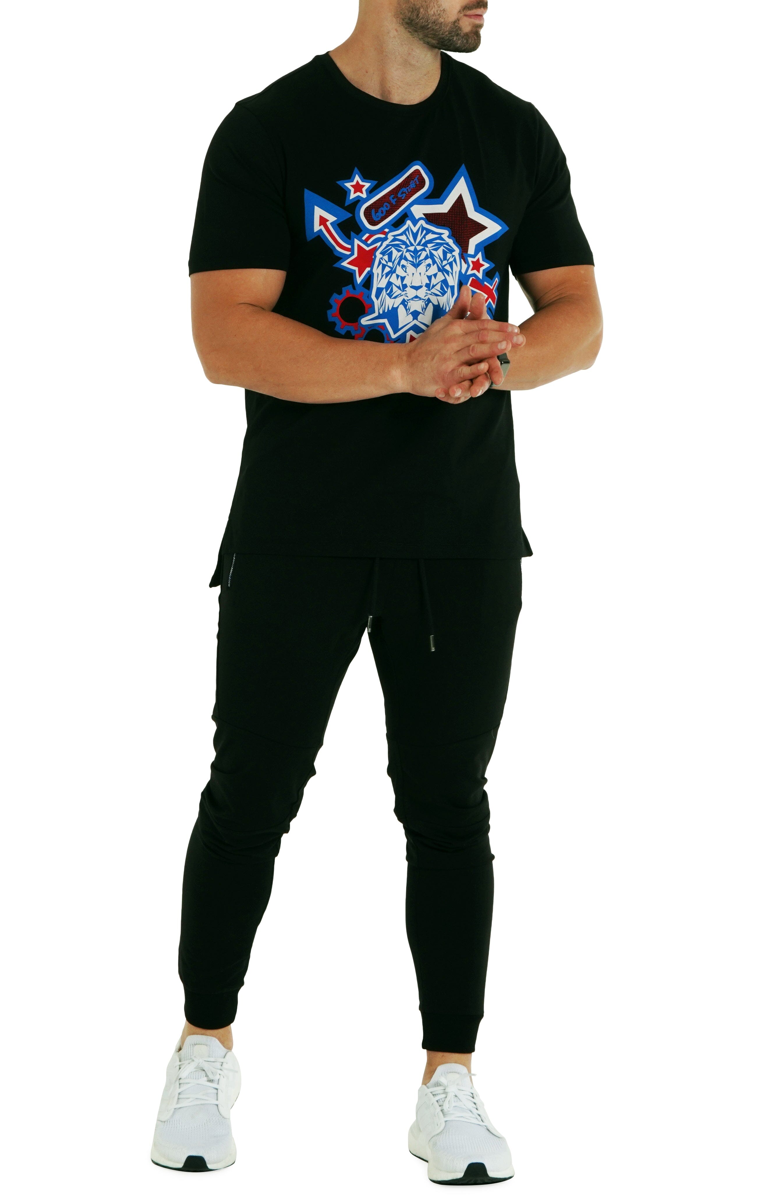 Tee IconLion Black