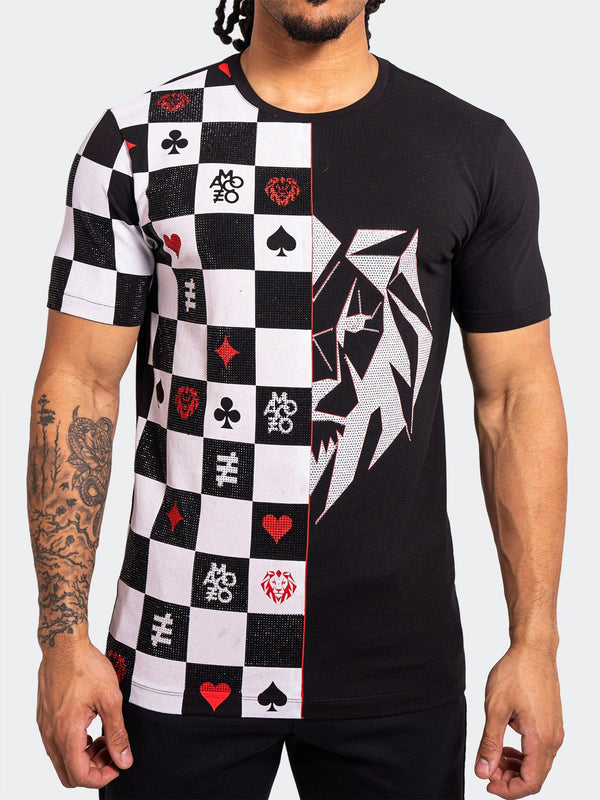 Tee LionChess Black