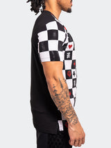 Tee LionChess Black View-3