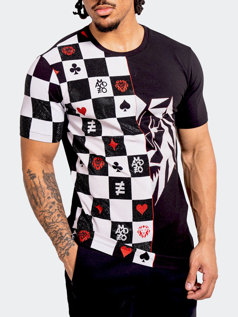 Tee LionChess Black