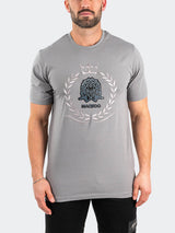 Tee LionCrown Grey View-1