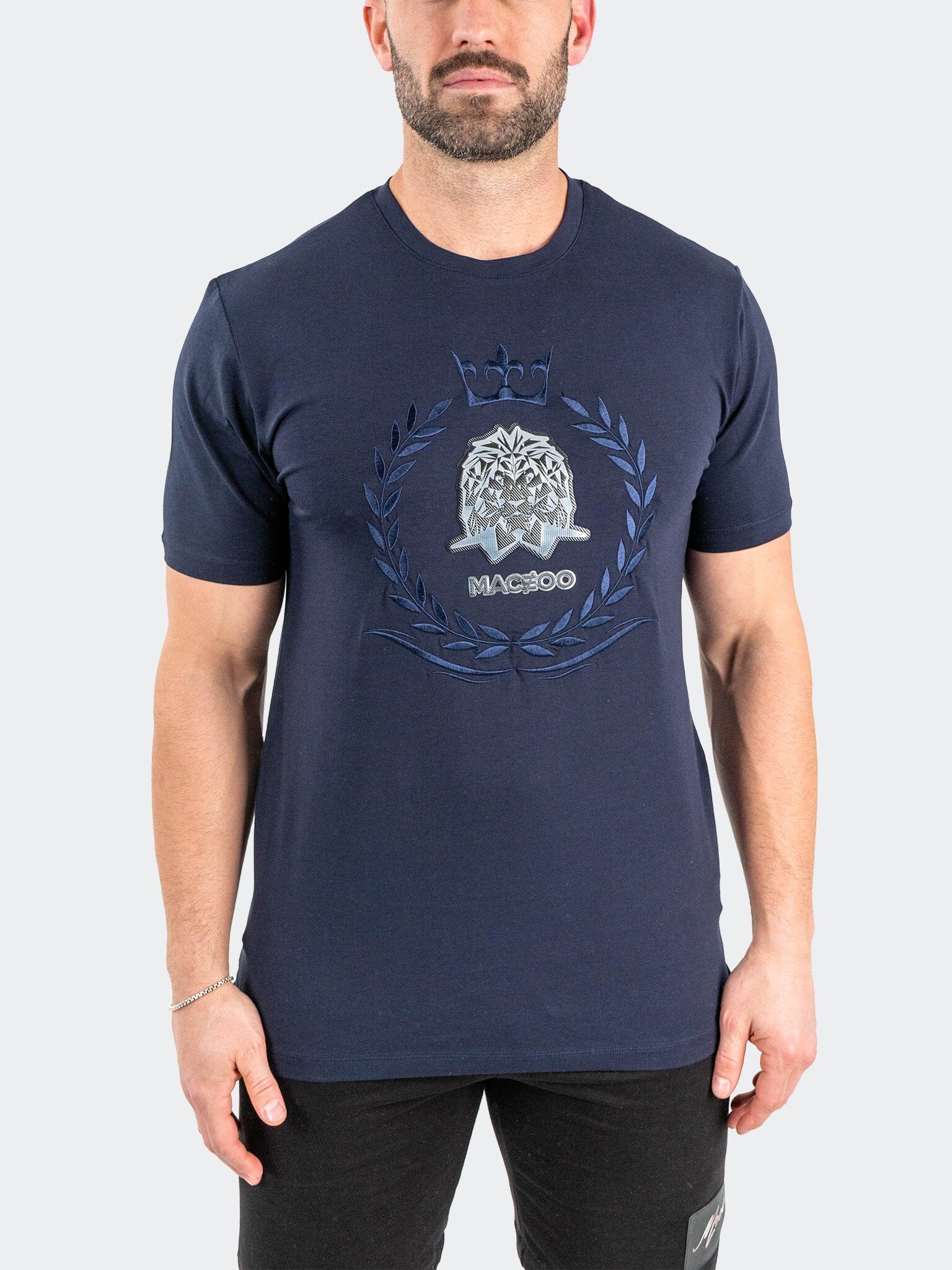LionCrown Navy Tee