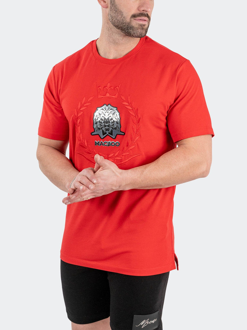 Tee LionCrown Red