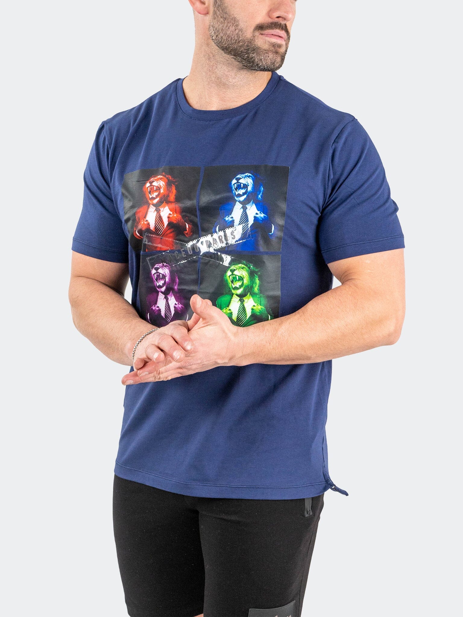 Tee LionPrism Navy