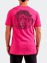 Tee LionZeus Pink View-5