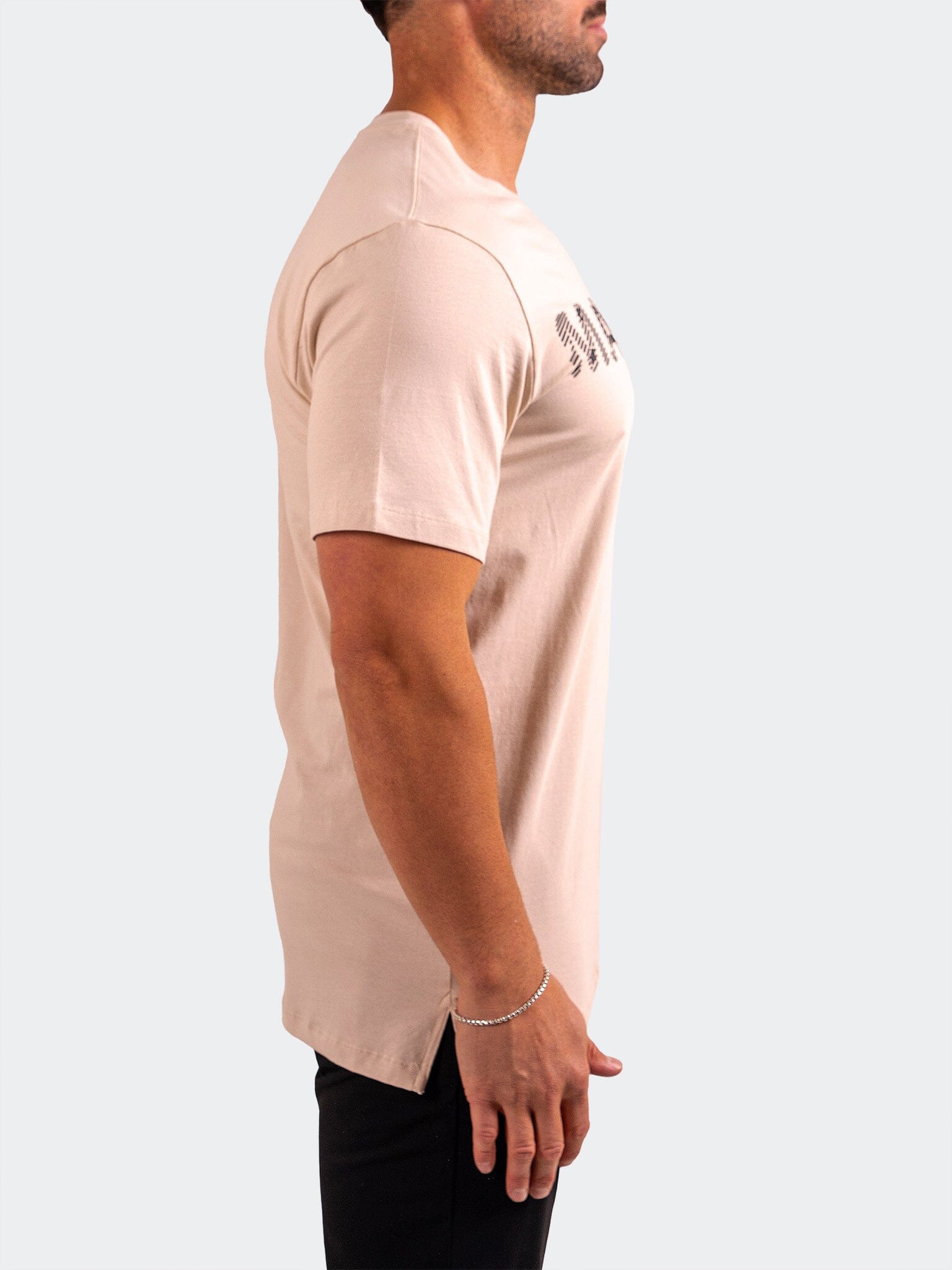 Logo Sand Brown Graphic Tee