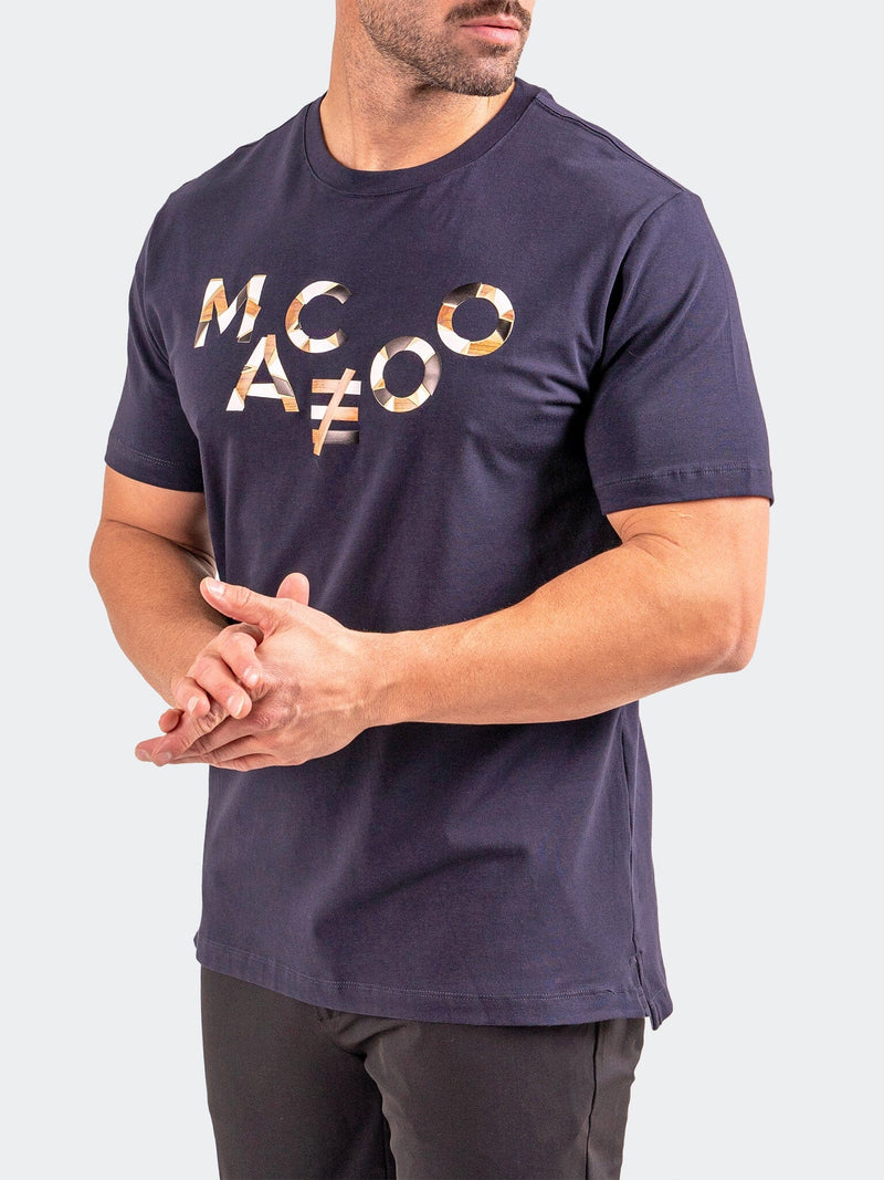 Tee Maceoo52 Blue