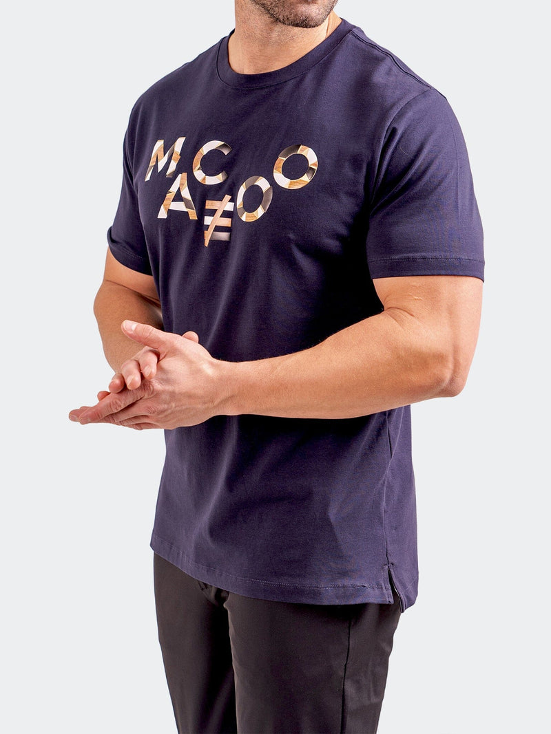 Tee Maceoo52 Blue
