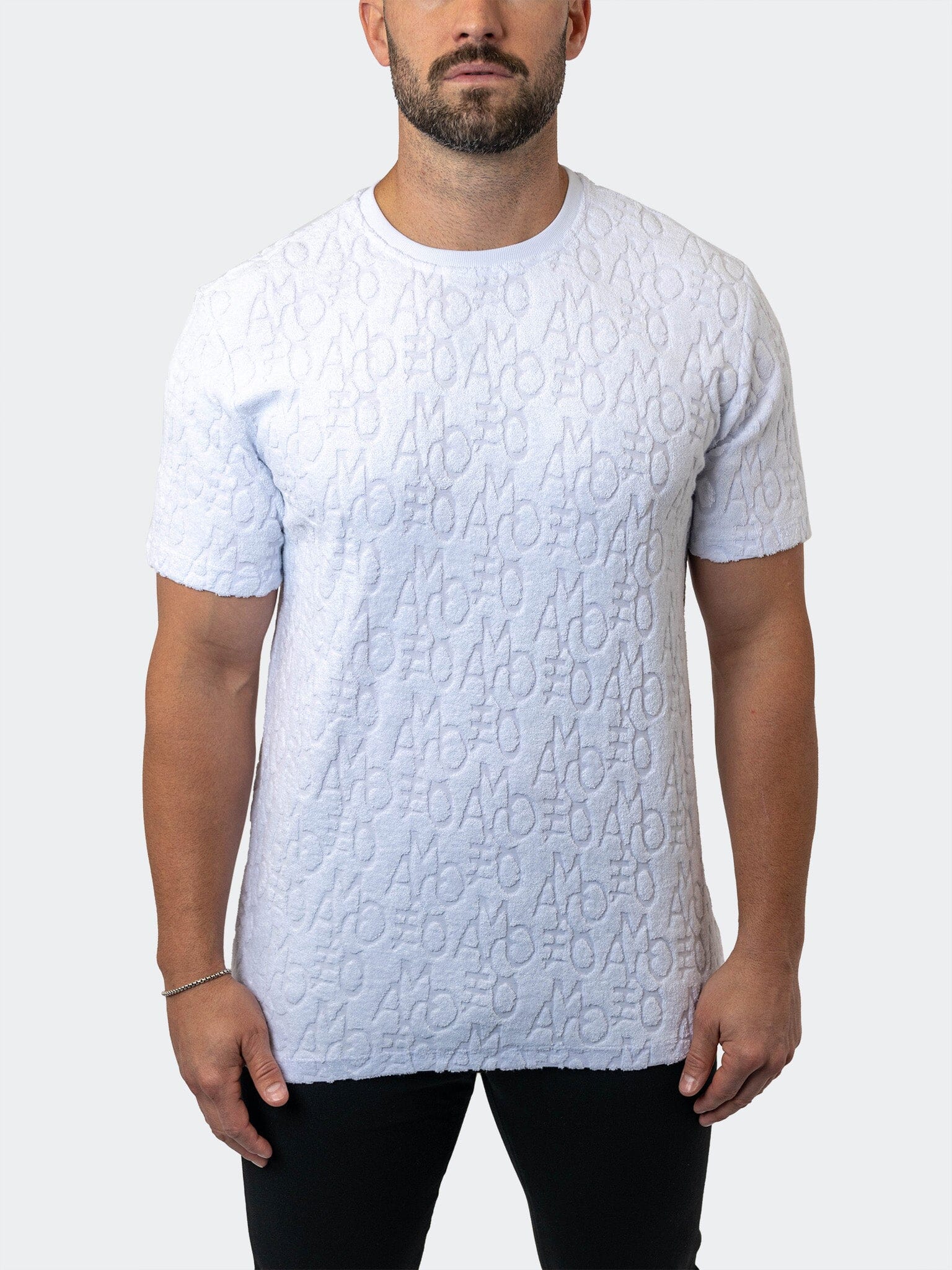 Tee Monogram White