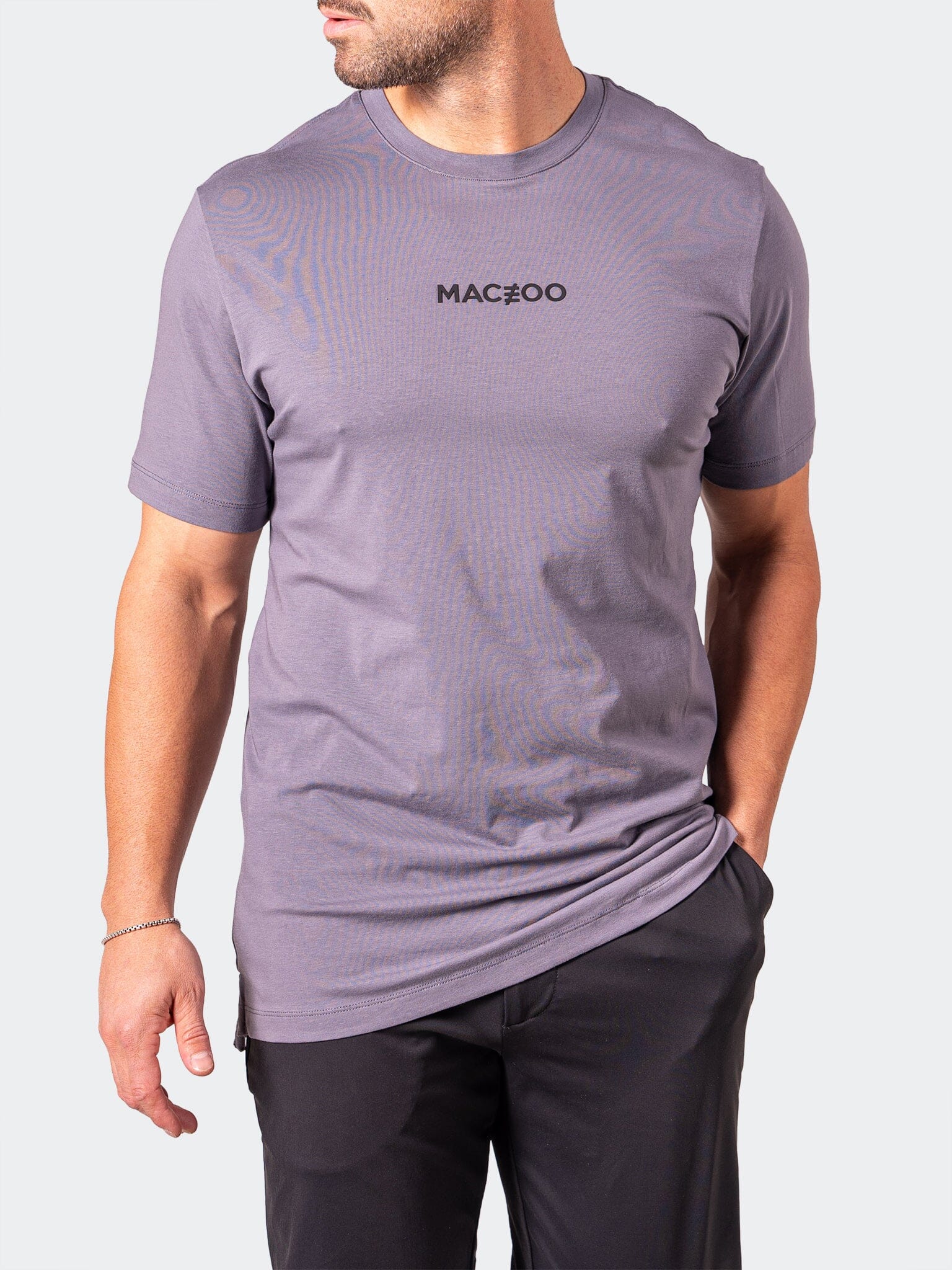 Neon Asad Grey Logo Tee