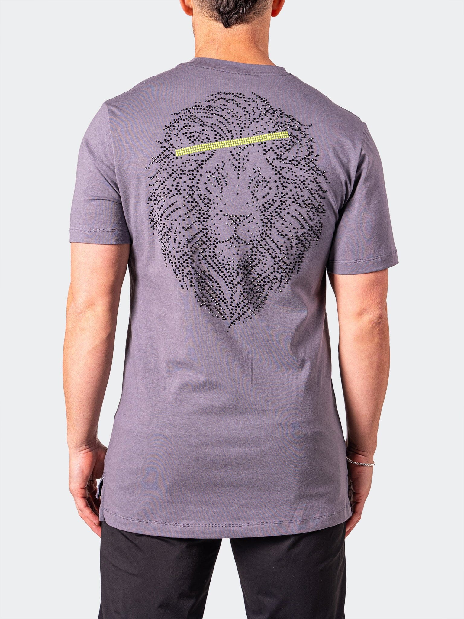 Neon Asad Grey Logo Tee