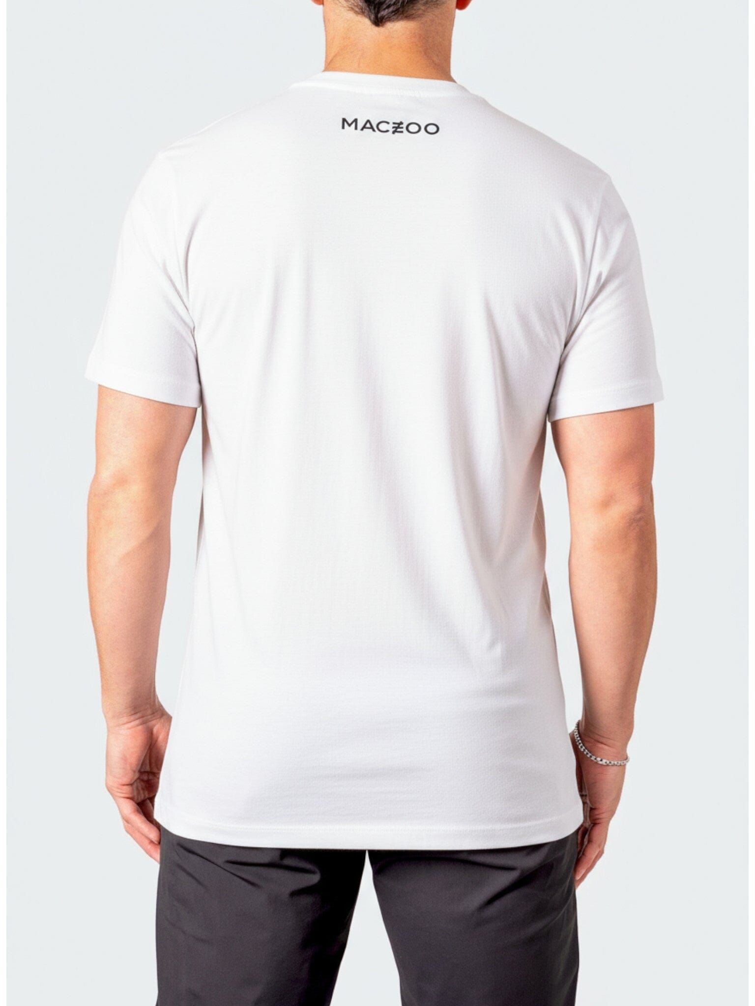 Pixeled Skull White Tee