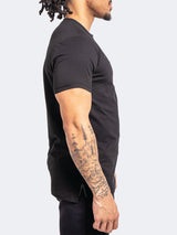 Tee Pocket65 Black View-4