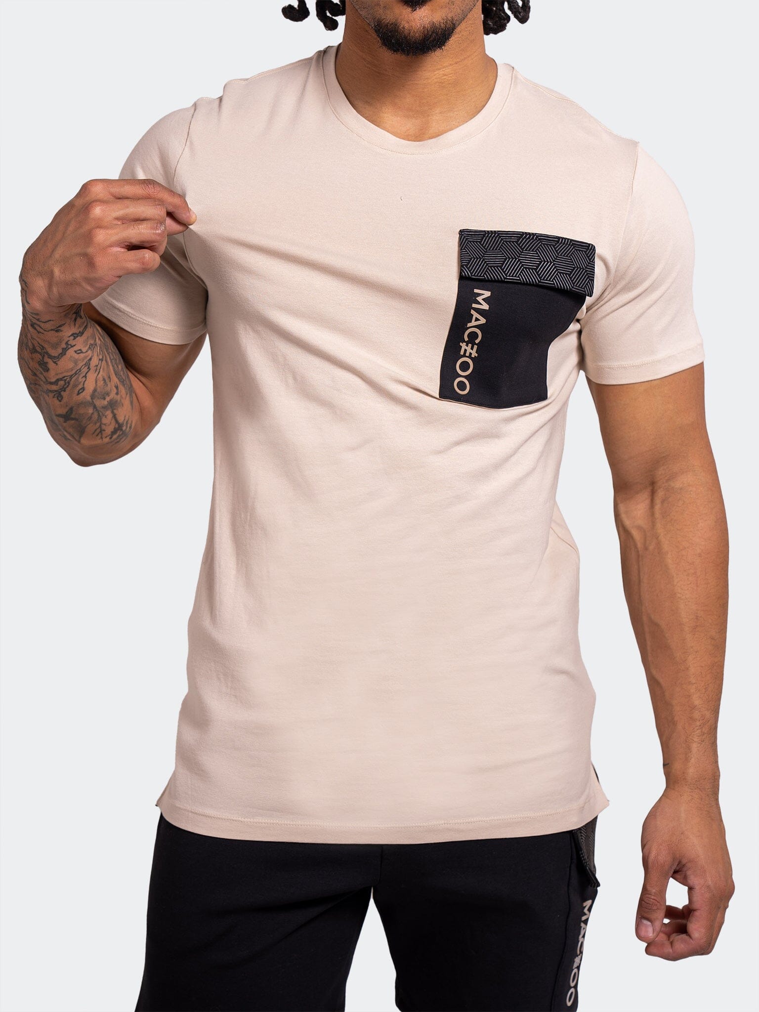 Tee Pocket65 Brown