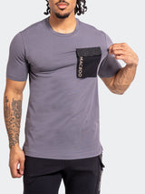 Tee Pocket65D Grey View-3