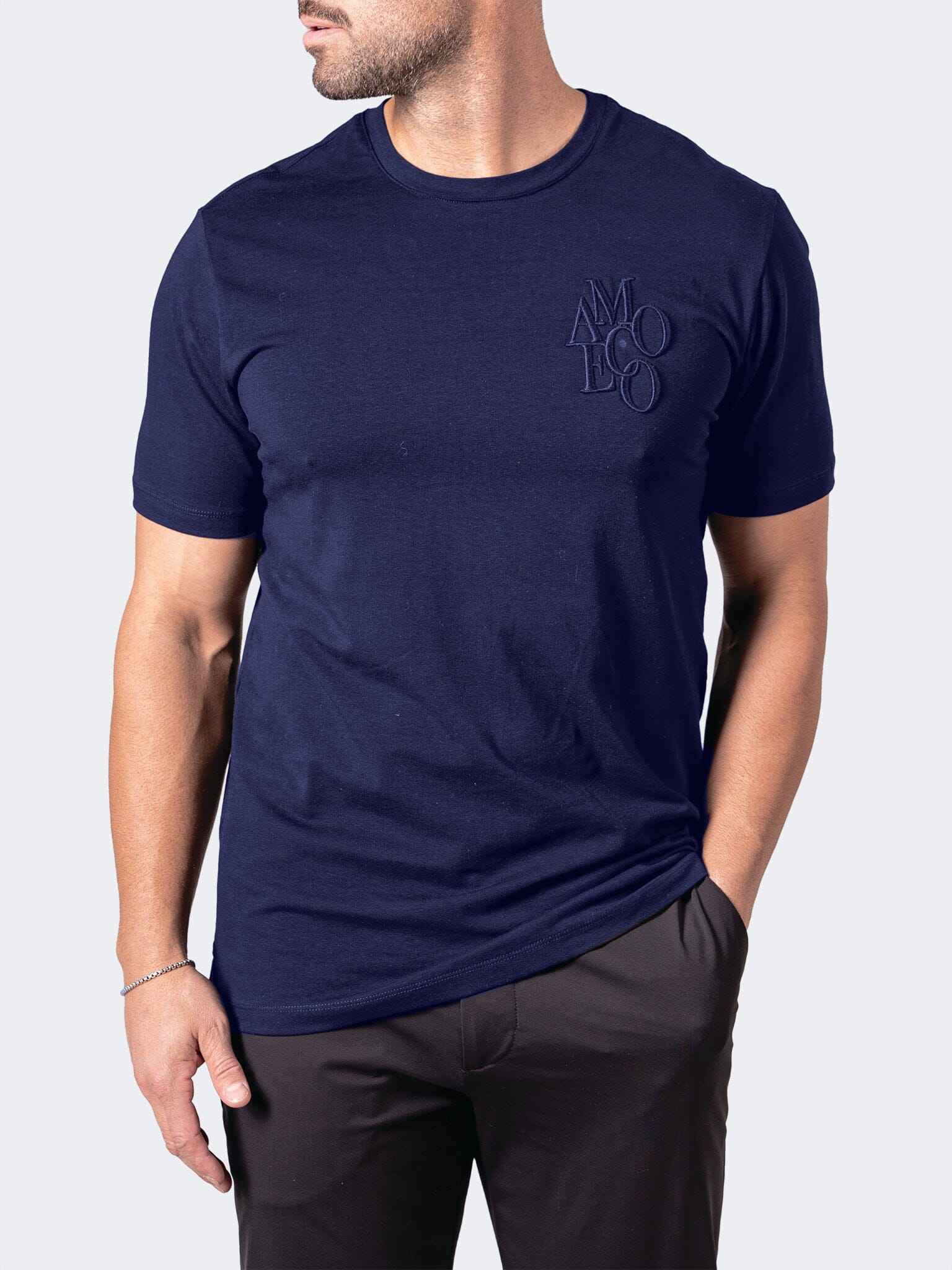 Resistance Embossed Navy Tee