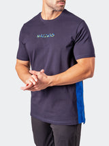 Tee ResistanceEmb Blue View-2