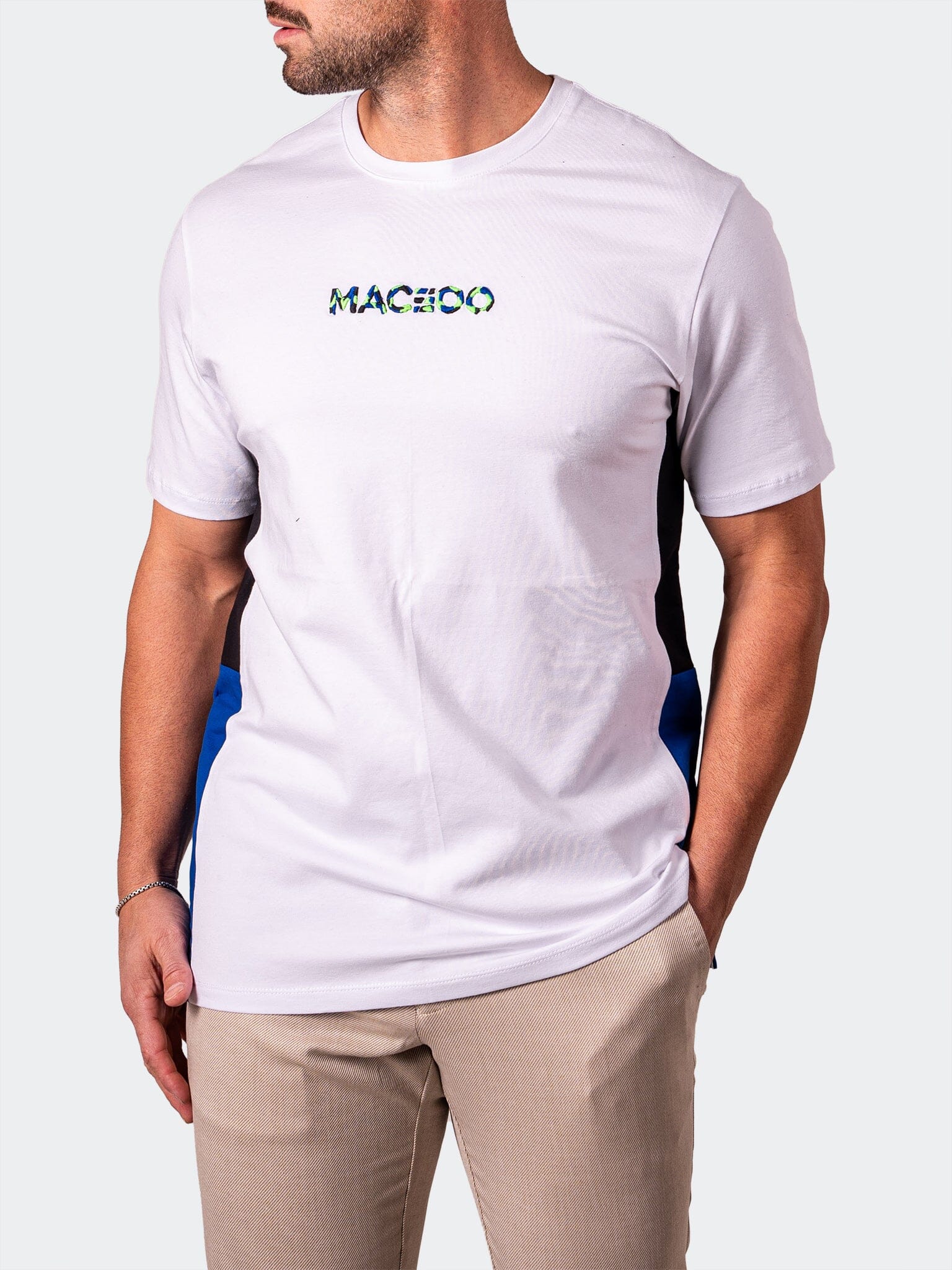 Resistance Embroidered White Tee