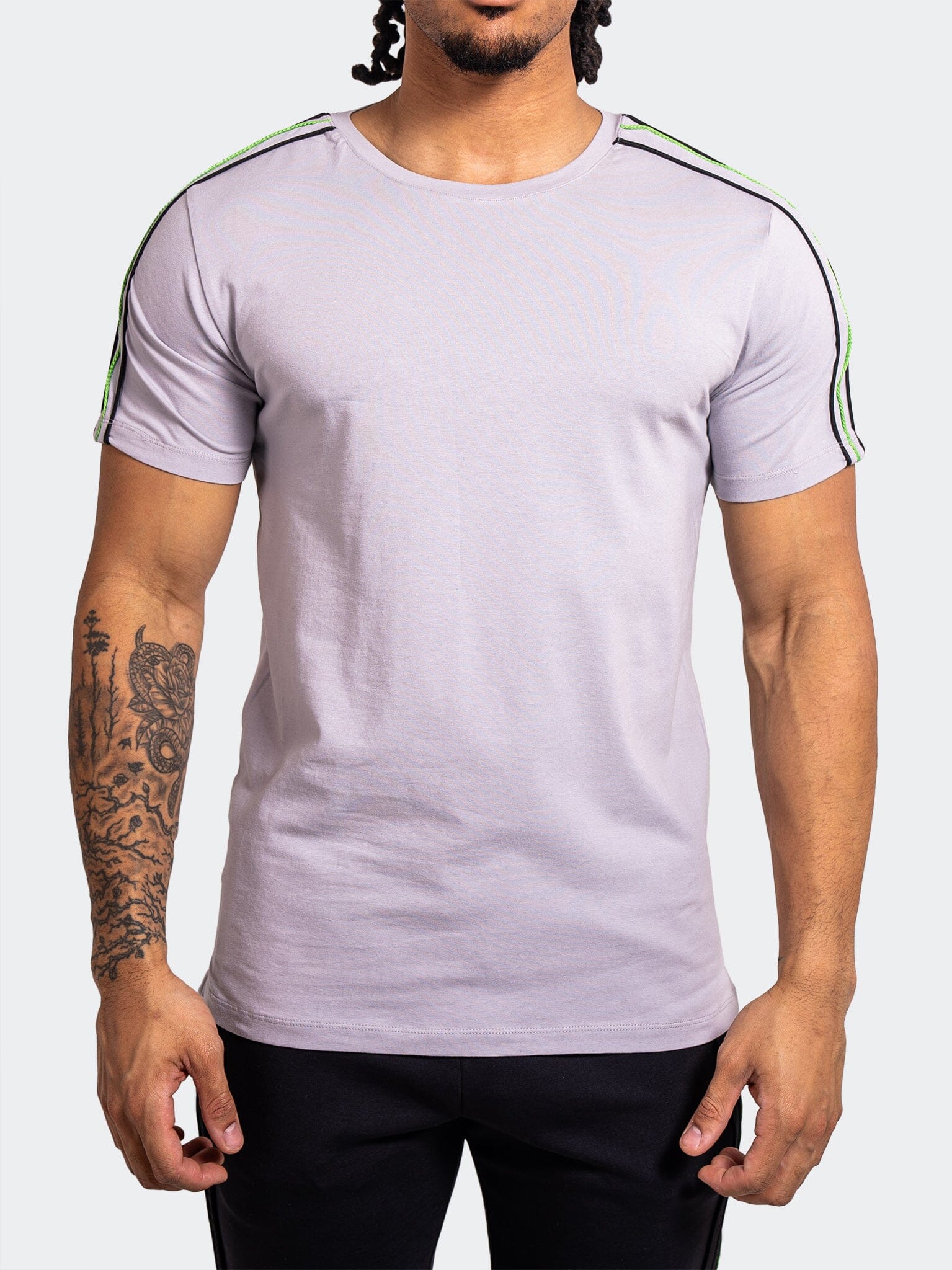 Tee ResistanceNeonL Grey