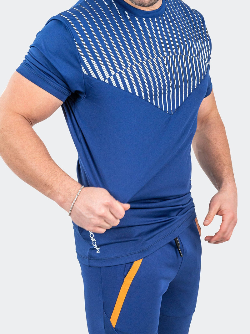 Tee Shield Blue