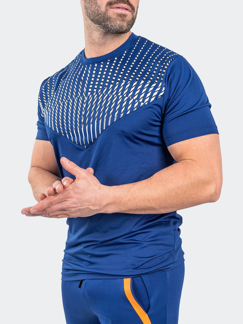 Tee Shield Blue