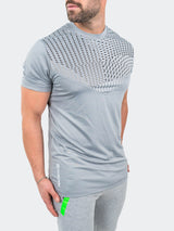 Tee Shield Grey View-5