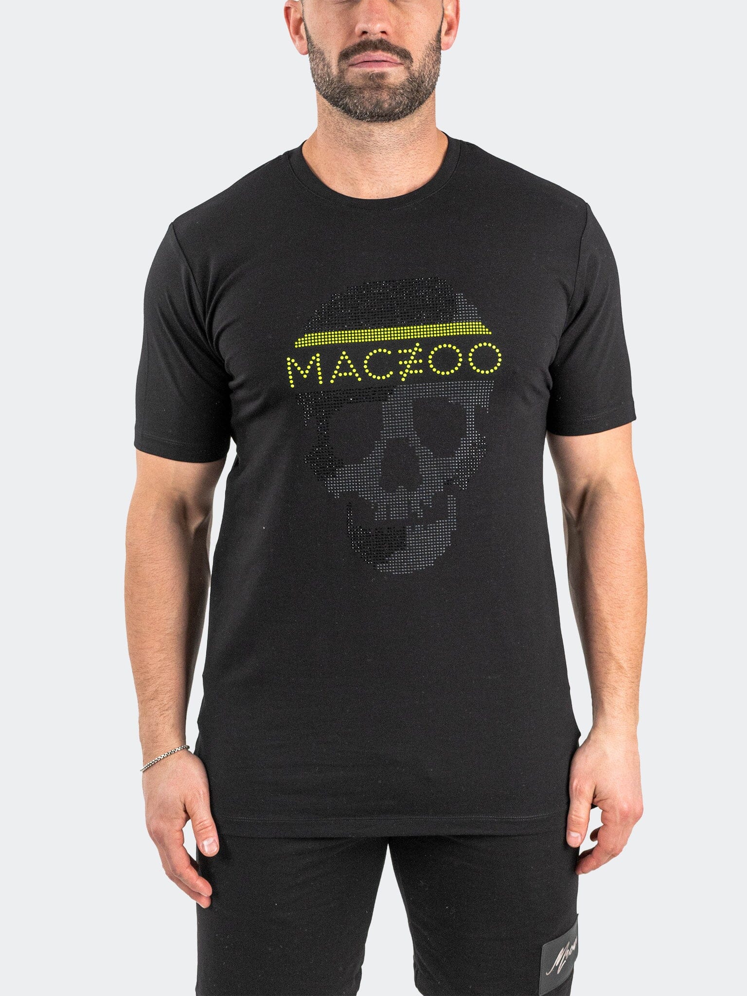 SkullPixel Black Tee
