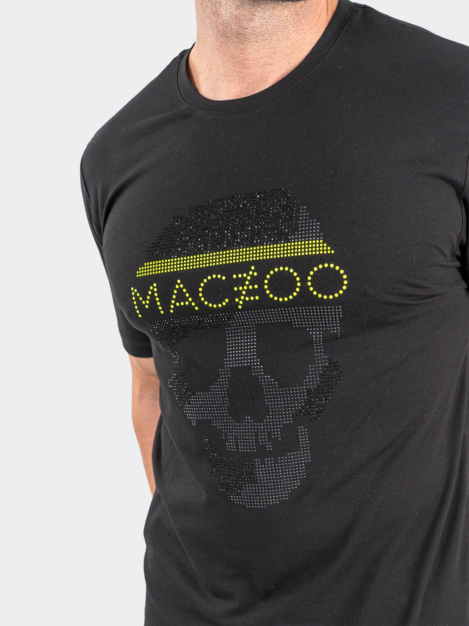 SkullPixel Black Tee
