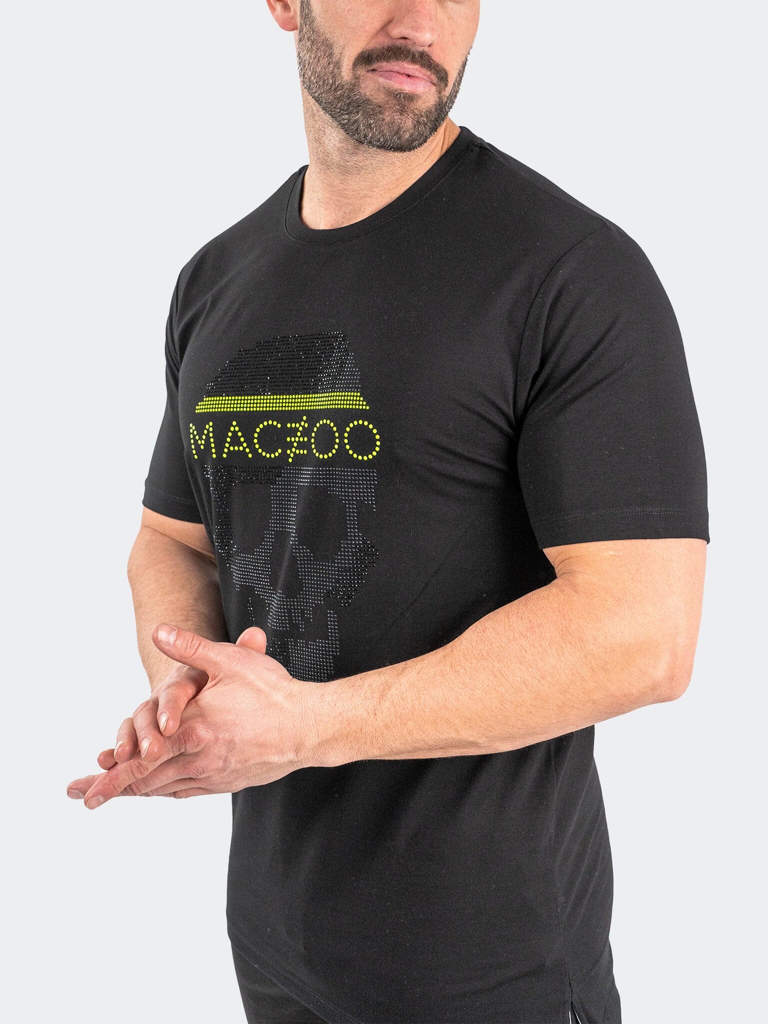 SkullPixel Black Tee