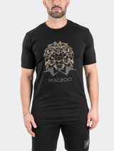 Tee StonedLion Black View-1