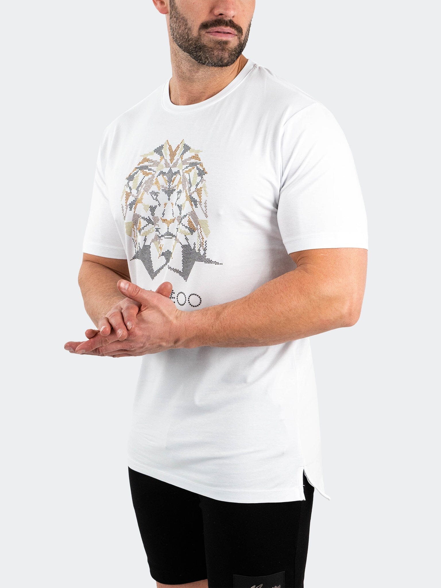 Stoned Lion White Tee