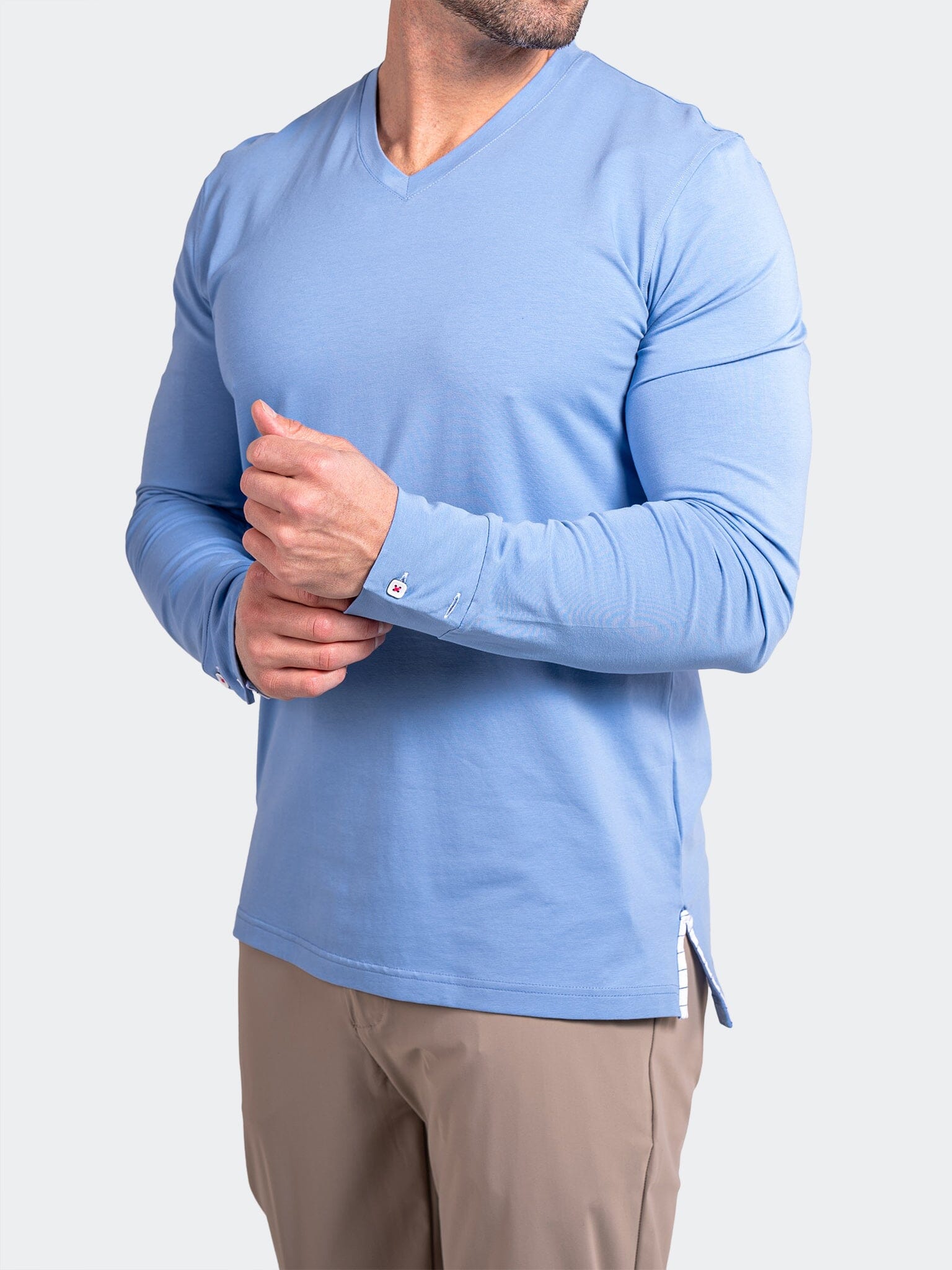 Edison Ascension Blue Long Sleeve Tee – Maceoo
