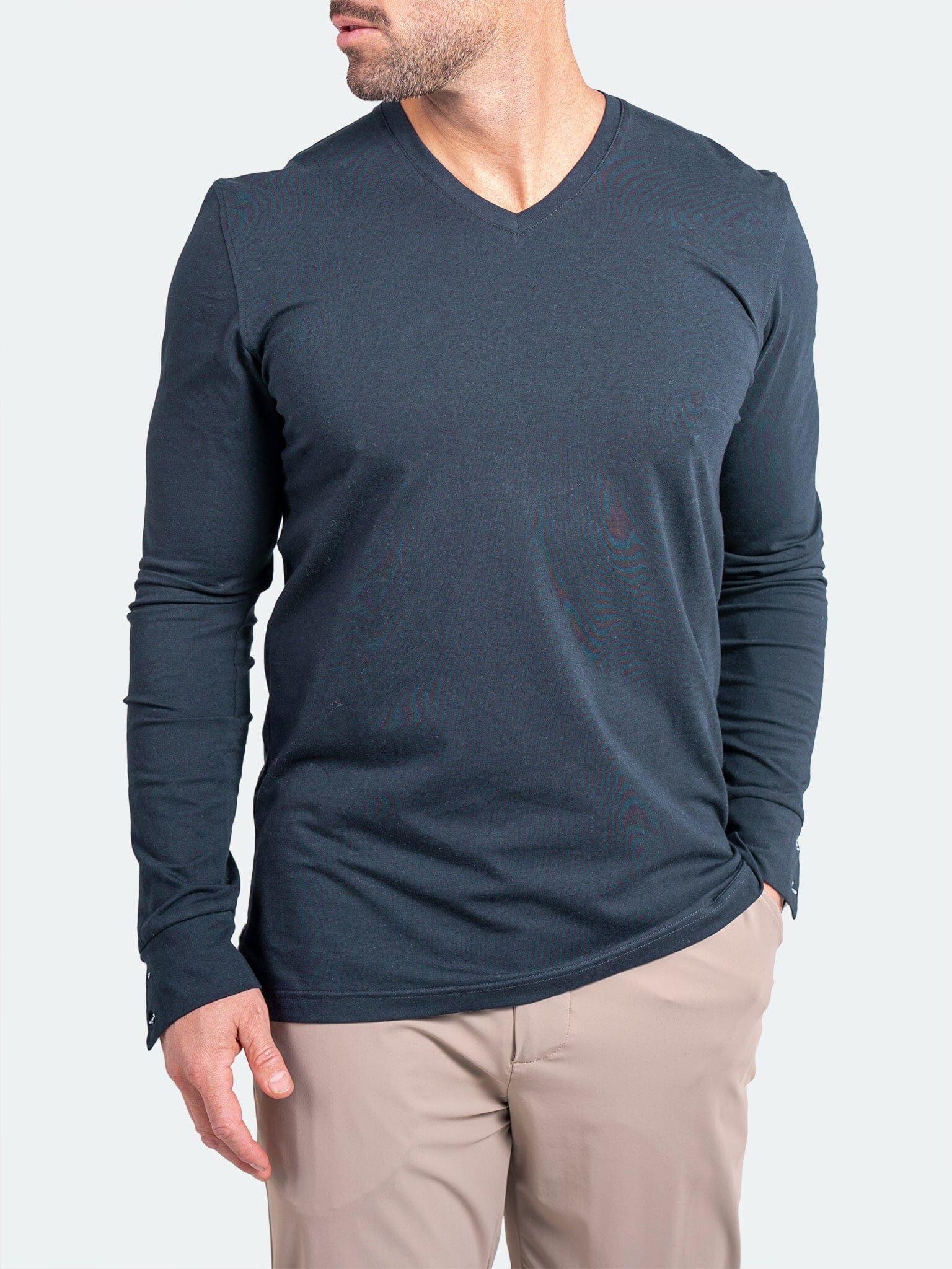 Edison Ascension Navy V-Neck