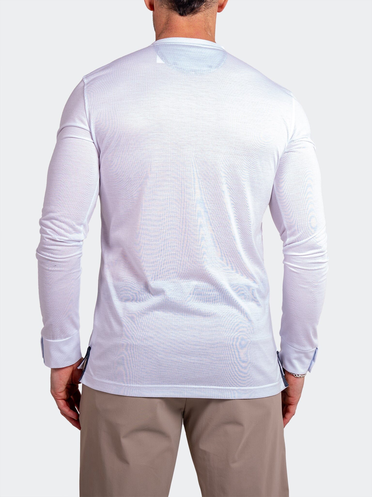 Edison Ascension White V-Neck