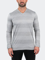 V-Neck EdisonRustic Grey View-1