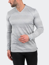 V-Neck EdisonRustic Grey View-4