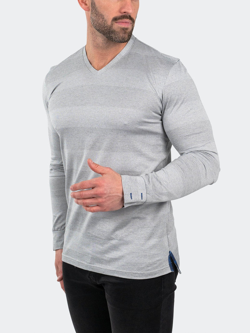 V-Neck EdisonRustic Grey